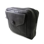 Belt wallet, black or brown leather