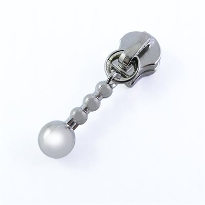 Slider N-Lock YKK #4.5 balls nickel (Min. 12)
