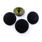 Series 80 snap fasteners (RF) : Cap matte black