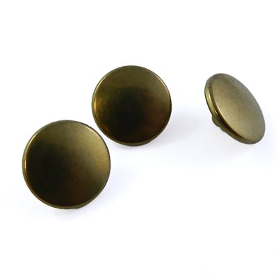Series 80 snap fasteners (RF) : Cap brass gold