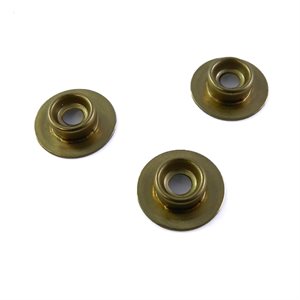 Series 80 snap fasteners (RF) : Stud brass gold
