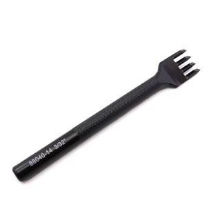 Pro 4 angled 3 / 32" (2.0 mm) prongs lacing chisel