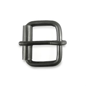 1-1 / 2" one prong roller buckle grey (Min. 6)