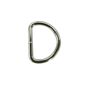 1" D-Ring 3.5mm (25X15X3.5mm) (ea)