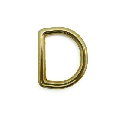 1-1 / 2" cast D-rings brass (ea.)