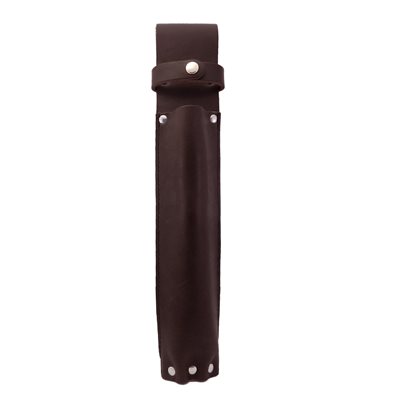 File holster, brown leather