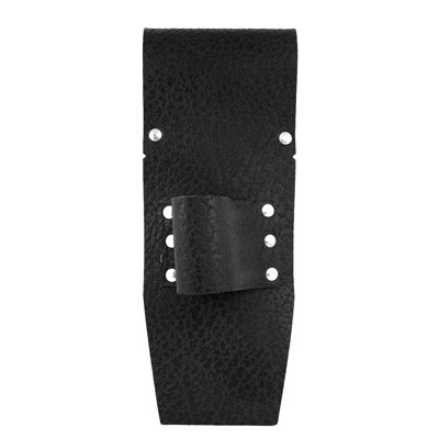 Clutch hook and block level holster, full grain leather 