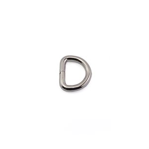 1 / 2" welded D-rings (3 mm - 11 gg) nickel (Min. 12)