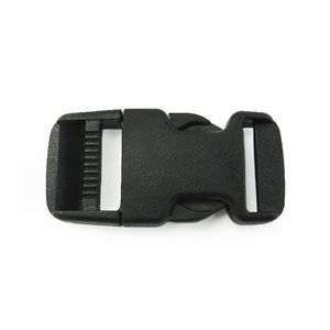 Boucle 1-1 / 2" en nylon noir (Min. 12)