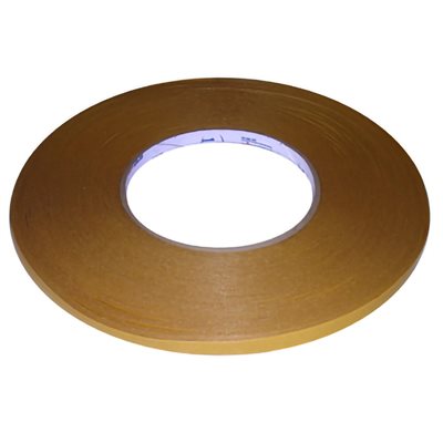 Gum tape double face 12 mm X 100 m (1 / 2")