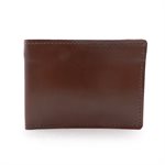 Billfold wallet, black leather 