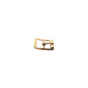 1 / 4" central bar roller buckle gold (Min. 12)